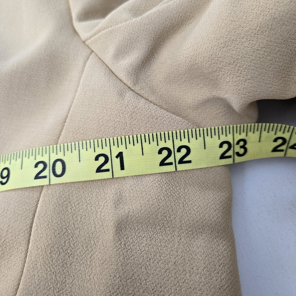 A New Day Women's Double Breasted Beige Blazer/Jacket Size Large NWT - Picture 8 of 12